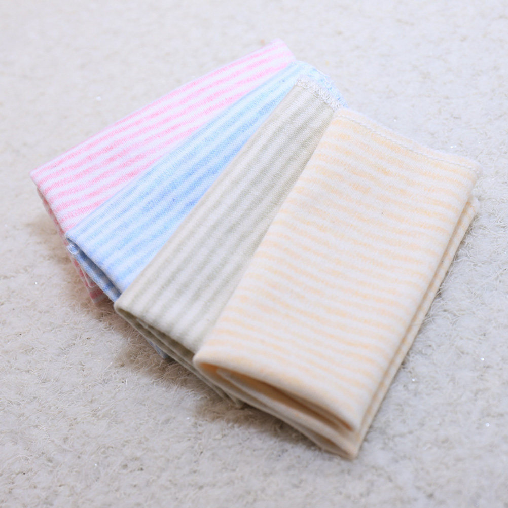 Skincare Newborn - 4Pcs 아기 타액 수건 신생아를위한 부드러운