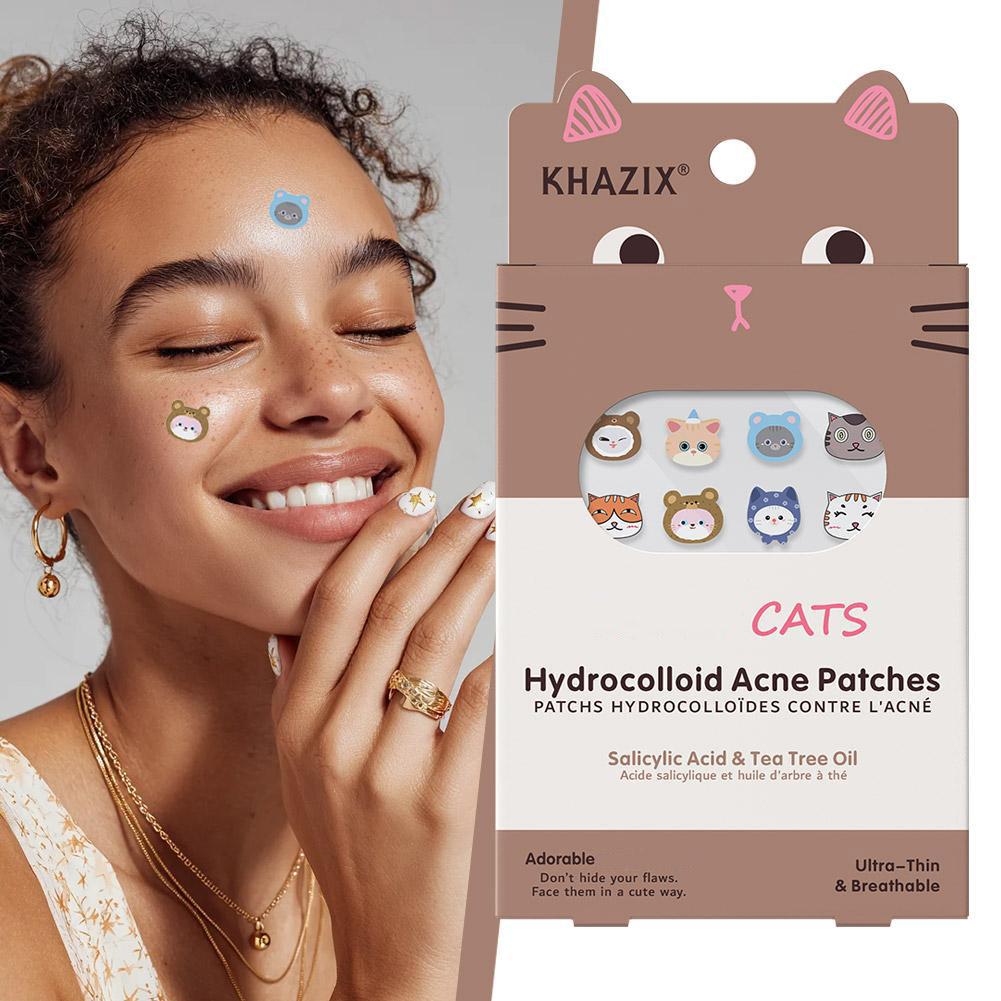 100/200/300PCS 귀여운 고양이 모양의 여드름 - Skincare Moisturizer 리뷰 및 가격