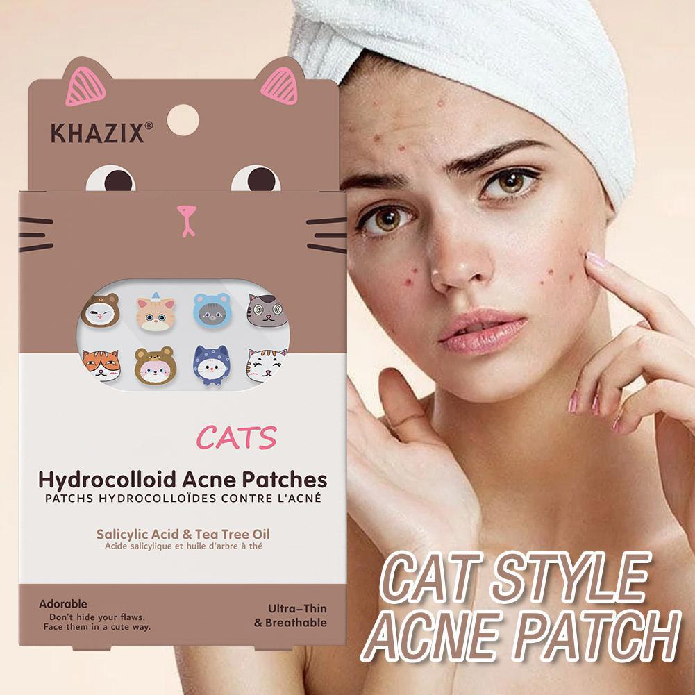 100/200/300PCS 귀여운 고양이 모양의 여드름 - Skincare Moisturizer 리뷰 및 가격