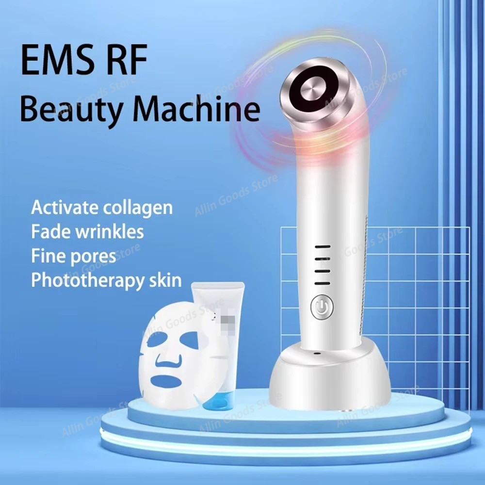 HIFU 미세전류 얼굴 미용 기기 레드 & 블루 라이트 - Skincare Hn 리뷰 및 가격