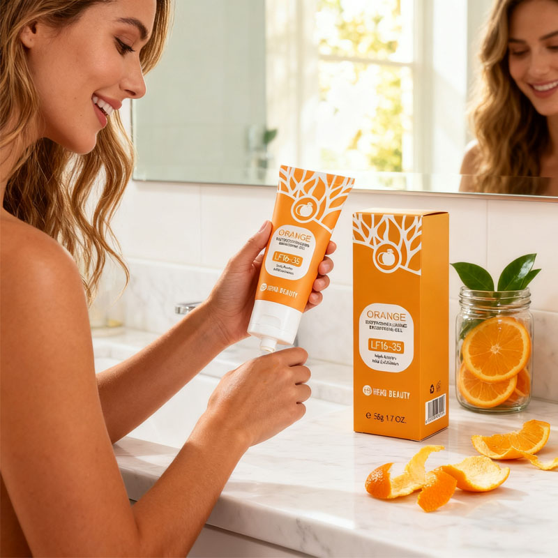 오렌지 효소 각질 제거 젤 브라이트닝 딥 클렌징 페이스 - Aha Bha Exfoliant 리뷰 및 가격