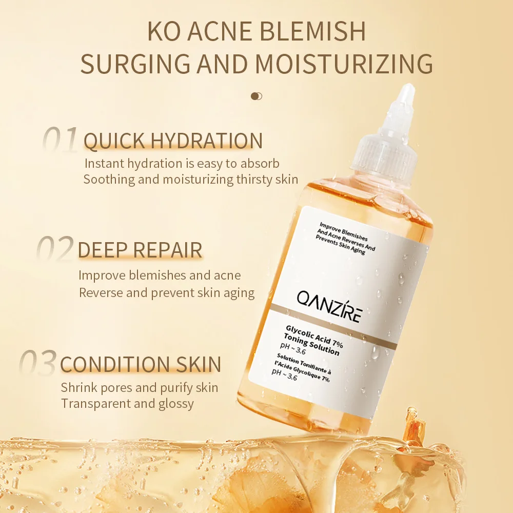 240ML 글리콜산 7% 각질 제거 토너 토닝 솔루션  - Lactic Acid Toner 리뷰 및 가격