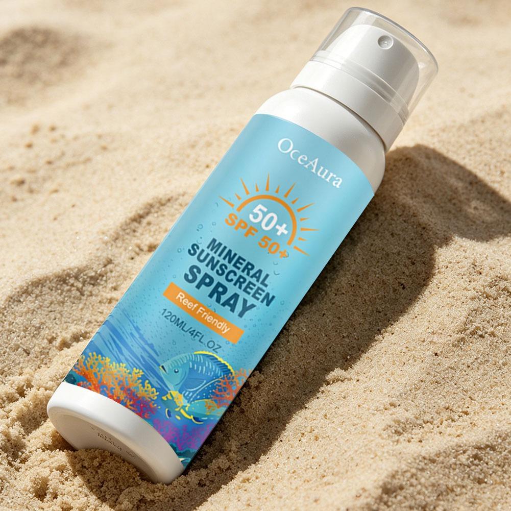 리프 세이프 미네랄 선스크린 스프레이 SPF50 가벼운 - Face Mist Mineral 리뷰 및 가격