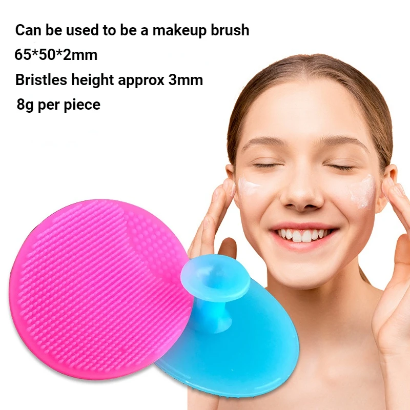 아기를위한 1pc 부드러운 실리콘 목욕 브러시 신생아  - Skincare Newborn 리뷰 및 가격