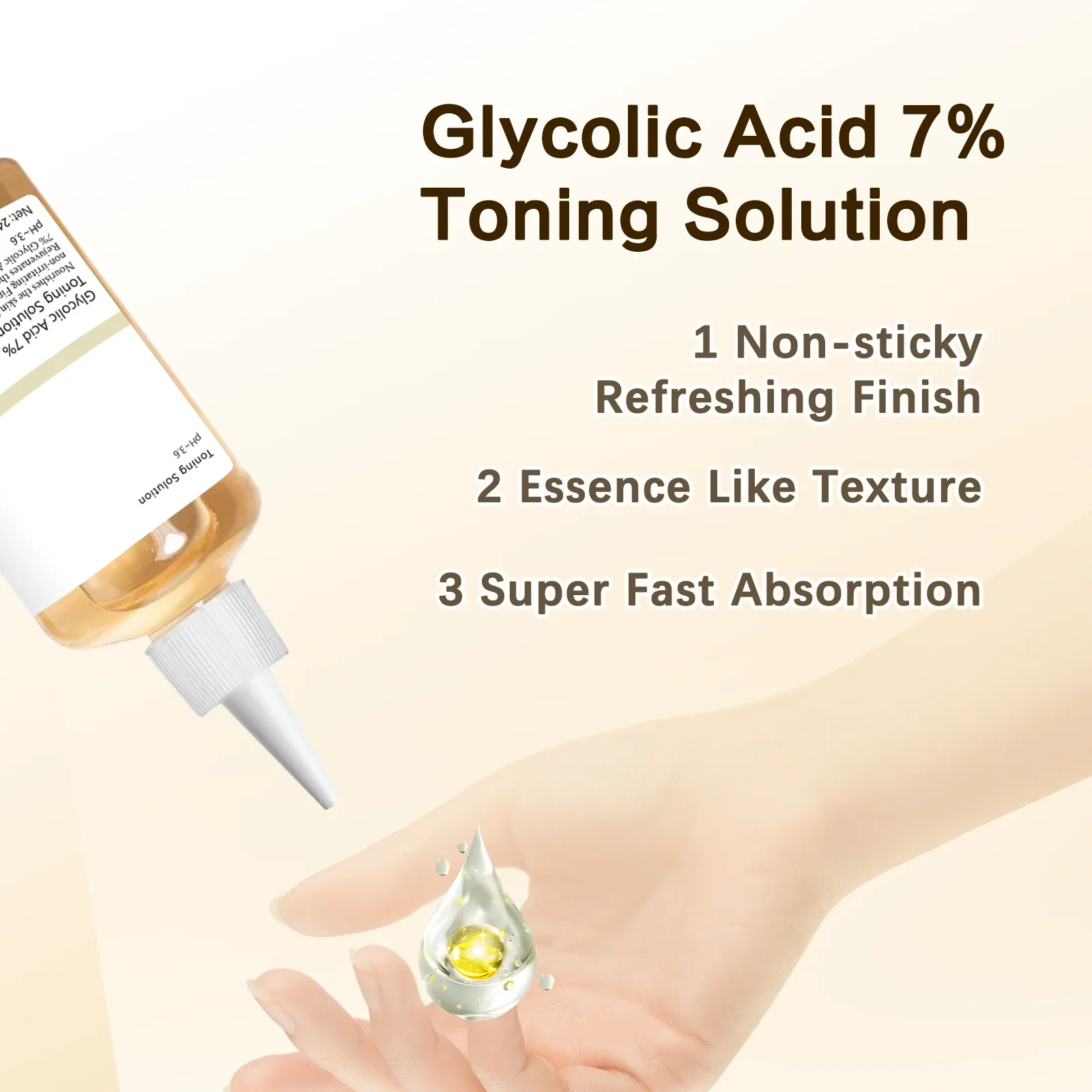 글리콜산 7% 토닝 솔루션 얼굴 각질 제거제 여드름 및 - Lactic Acid Toner 리뷰 및 가격