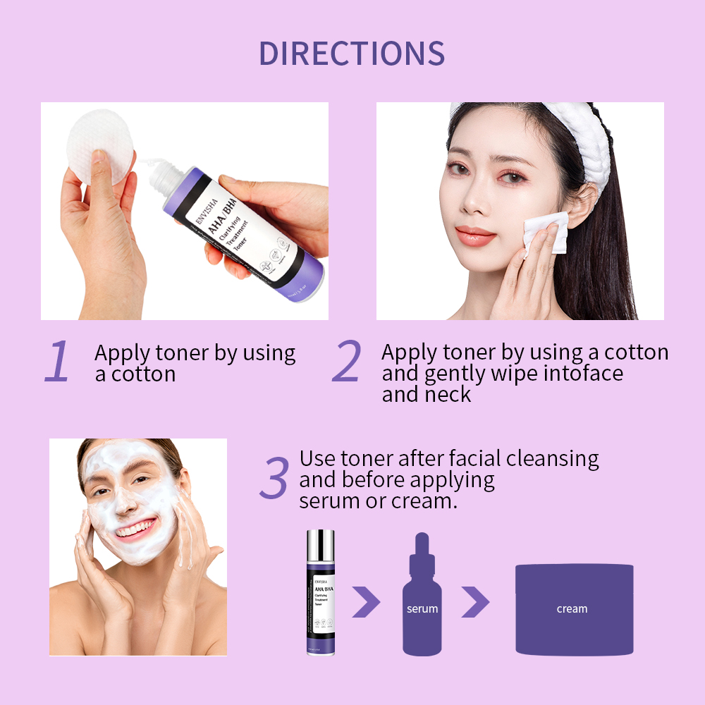 ENVISHA 얼굴 피부 관리 클렌징 토너, 모공 축소 - Lactic Acid Toner 리뷰 및 가격