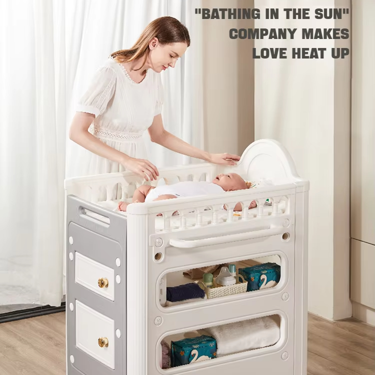 신생아 기저귀 교환대 아기 피부 보호 높이 조절 가능  - Skincare Newborn 리뷰 및 가격